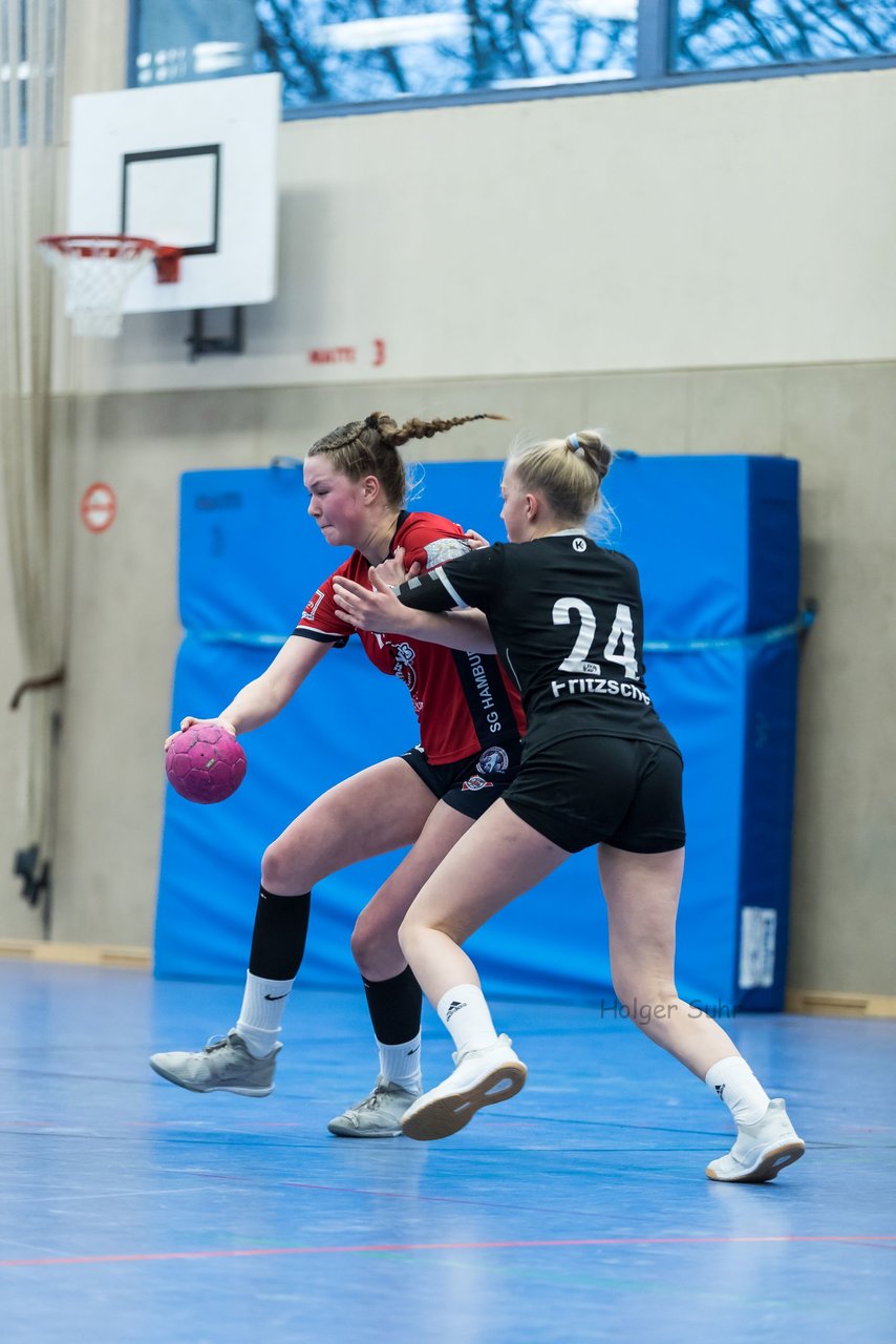 Bild 66 - B-Juniorinnen SG HH Nord - SV Henstedt Ulzburg : Ergebnis: 23:22
